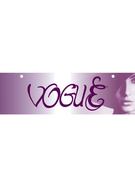Vogue Display Sign